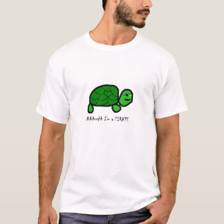 T-shirt pirate de tortue