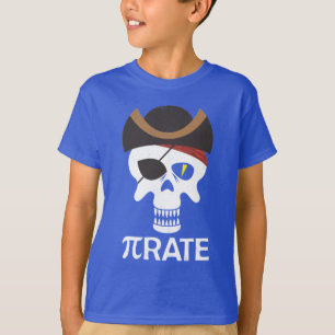 T-shirt PiRate Funny Pi Day Math Crull
