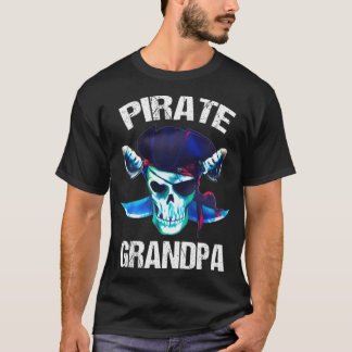 T-shirt Pirate grand-père cool grand-père