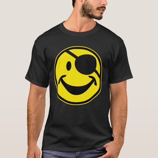 T-shirt Pirate jaune + votre dos. & idées (Devant)