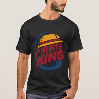 T-shirt Pirate King avec Casquette pirate japonais Anime L