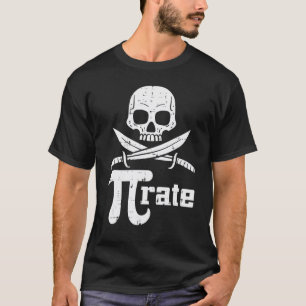 T-shirt Pirate Pi Day Funny 3 14 Math Pun Geek Garçons Enf