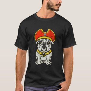 T-shirt Pirate Pooch : Bulldog Adventure