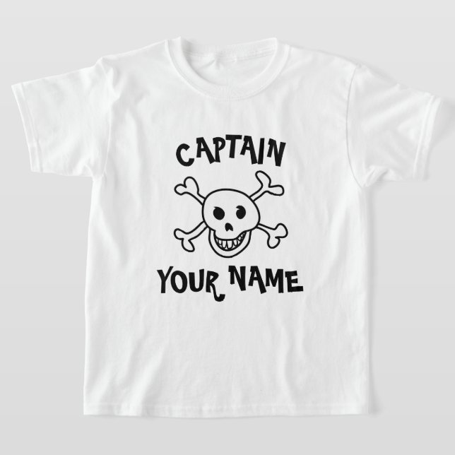 T-shirt pirate pour les enfants (Poser)
