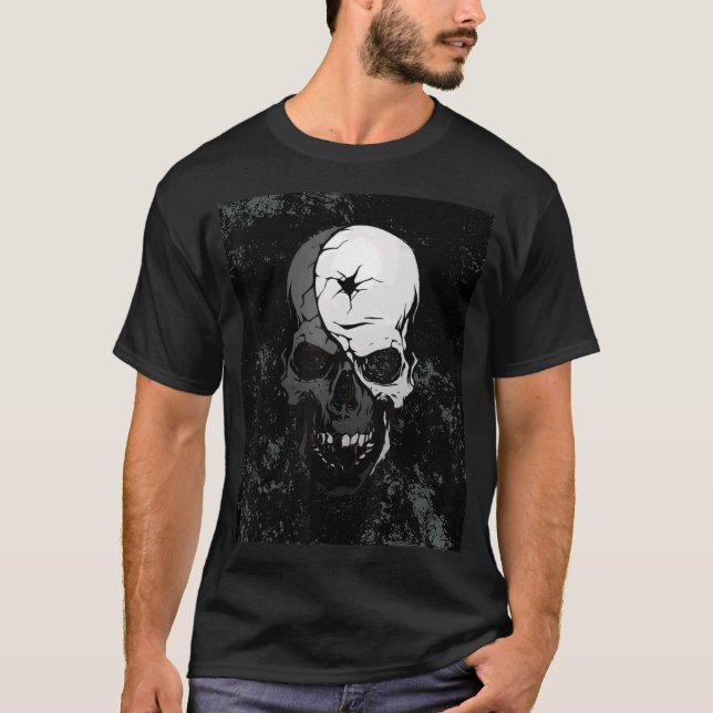 T-shirt Pirate Scull Conquérant Des Mers (Devant)