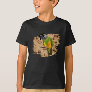 T-shirt Pirate Sénégal Parrot Carte des trésors