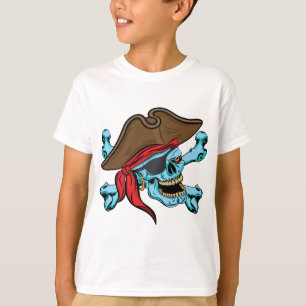T-shirt Pirate Skull & Crossbones-01