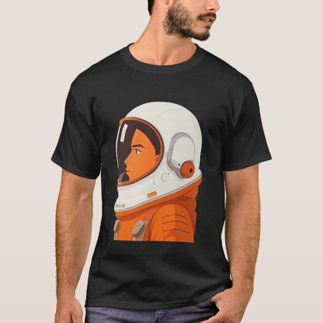 T-shirt Pirate spatiale - Mark Watney (Devant)