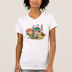 T-shirt Pirates avec le trésor
