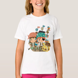 T-shirt Pirates avec le trésor
