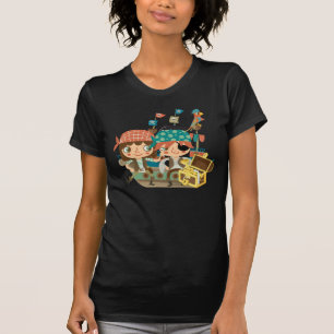 T-shirt Pirates avec le trésor