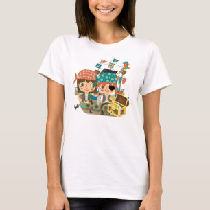 T-shirt Pirates avec le trésor