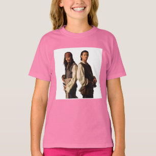 T-shirt Pirates de Jack Sparrow et Will
