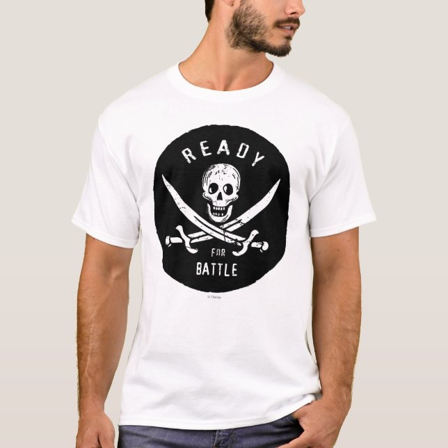 T-shirt Pirates des Caraïbes 5| Prêt Pour Battle Blk (Devant)