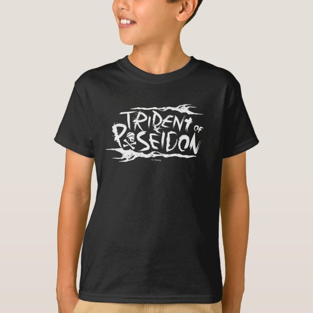 T-shirt Pirates des Caraïbes 5| Trident de Poséidon (Devant)