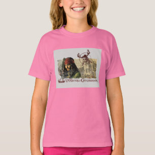 T-shirt Pirates du Disney de cinéma caribéen