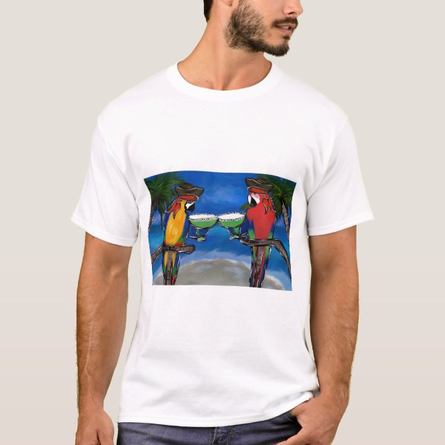 T-shirt Pirates perroquets (Devant)