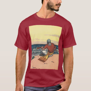 T-shirt Pirates Vintage, Abandonnés sur une Île Déserte