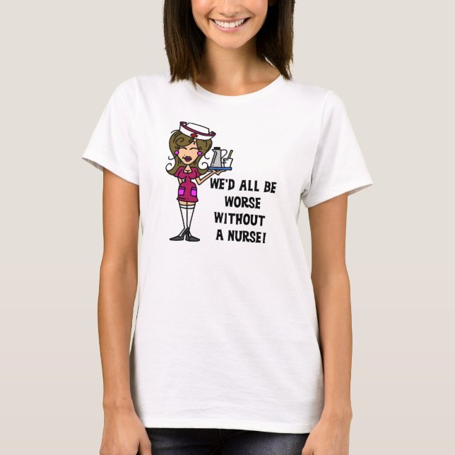 T-shirt Pire sans infirmière (Devant)