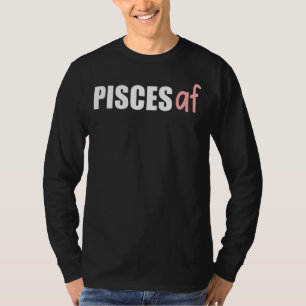 T-shirt Pisces Af Zodiac Anniversaire Astrologie Février M
