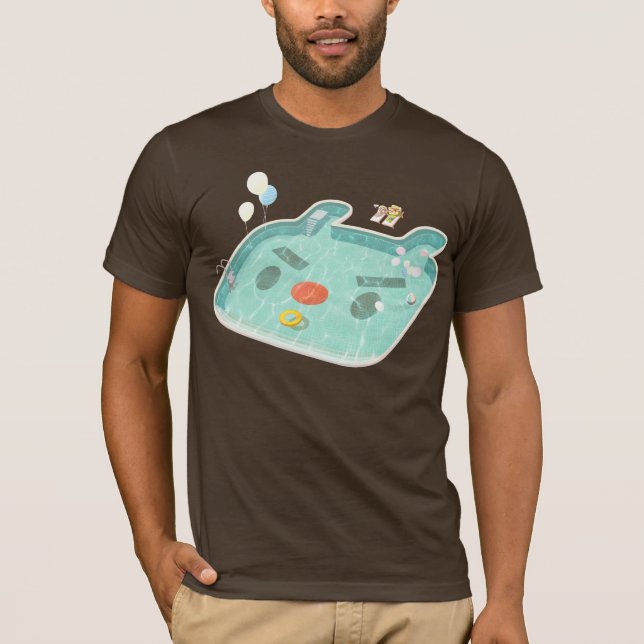 T-shirt Piscine (Devant)