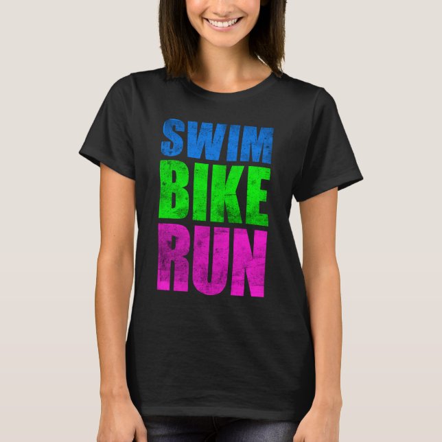 T-SHIRT PISCINE À VÉLO EXÉCUTION KONA 2023 MENS TRIATHLÈTE (Devant)