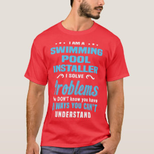 T-shirt Piscine Installer 2