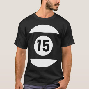 T-shirt Piscine Ll 15 Matching Billiards Cadeau Easy Hallo