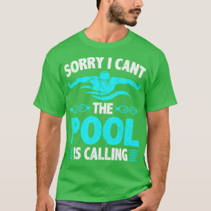 T-shirt Piscine Lover Piscine Bain