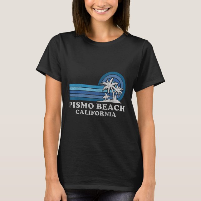 T-shirt Pismo Beach California Family Summer Vacation Vint (Devant)