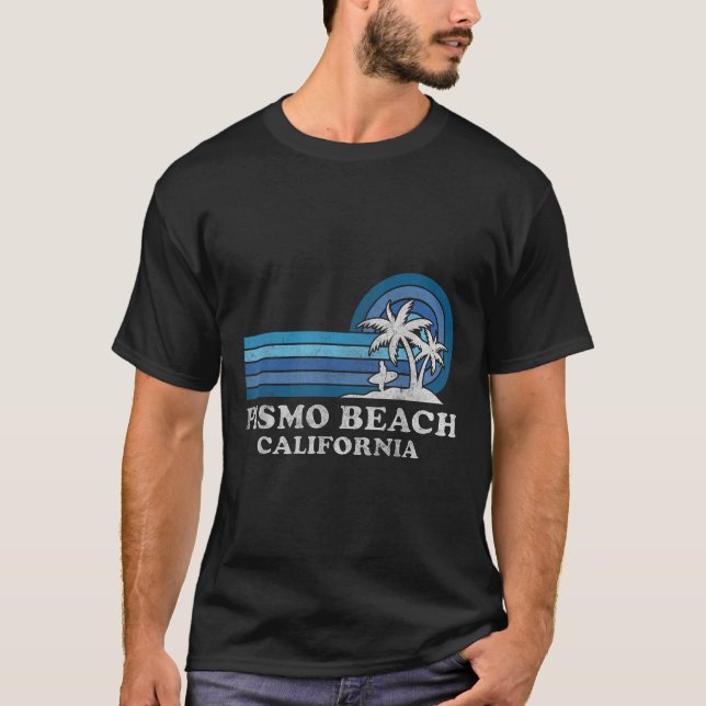 T-shirt Pismo Beach California Family Summer Vacation Vint (Devant)