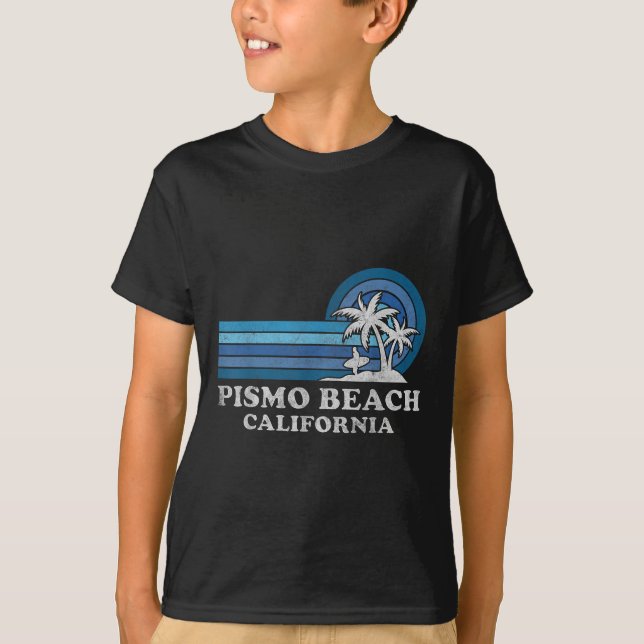T-shirt Pismo Beach California Family Summer Vacation Vint (Devant)