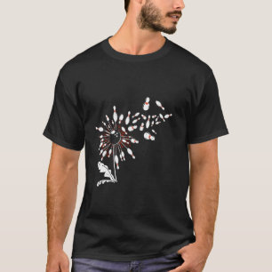 T-shirt Pissenlit de quilles Bowling Pissenlits drôles