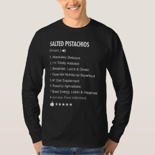 T-shirt Pistaches Salées Définition Signifiant Drôle