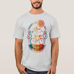 T-shirt Piste cyclable Retro Erie Canal.