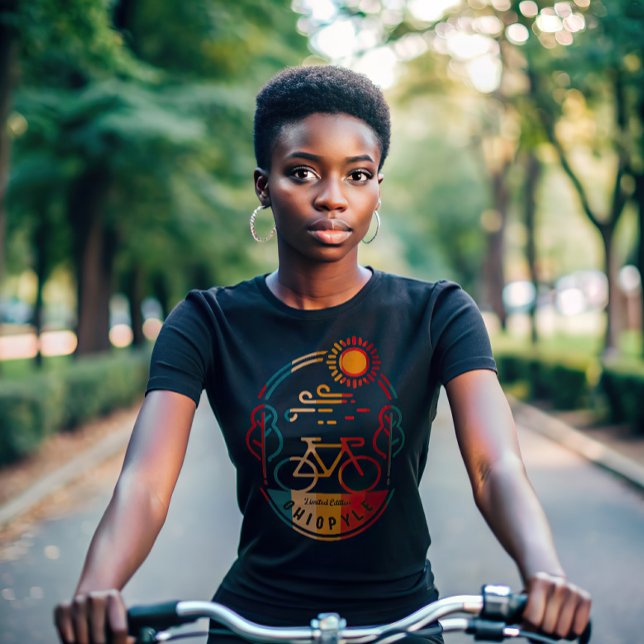 T-shirt Piste cyclable Retro Ohiopyle (Créateur téléchargé)