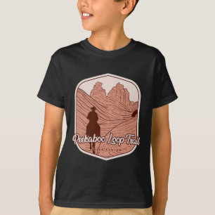 T-shirt Piste de boucle Peekaboo - Bryce Canyon Horseback 