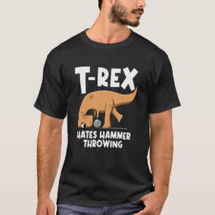 T-shirt Piste De Défilement Et Défilement De Terrain Dino 