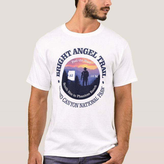 T-shirt Piste de l'angle lumineux (rd2) (Devant)