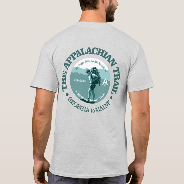 T-shirt Piste des Appalaches (T) (Dos)