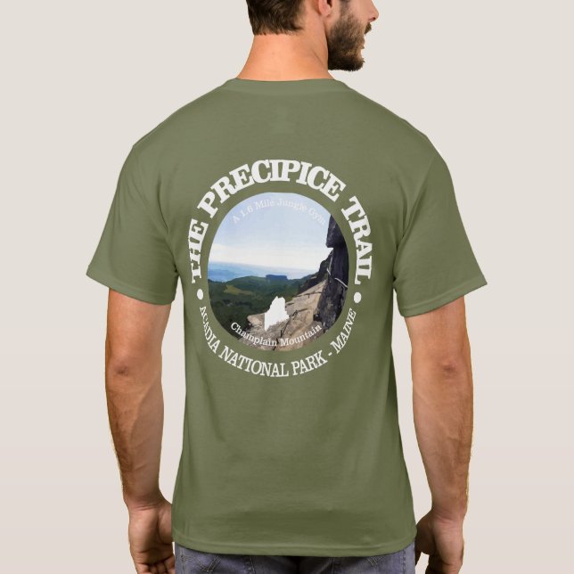 T-shirt Piste des précipitations (Dos)