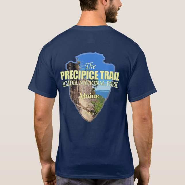 T-shirt Piste des précipitations (flèche) (Dos)