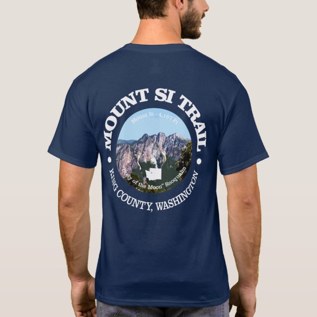 T-shirt Piste du mont Si (Dos)