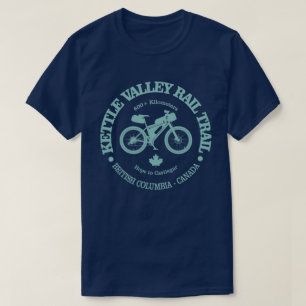 T-shirt Piste ferroviaire Kettle Valley (cyclisme)