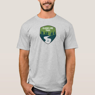 T-shirt Piste Island Line