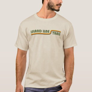 T-shirt Piste Island Line