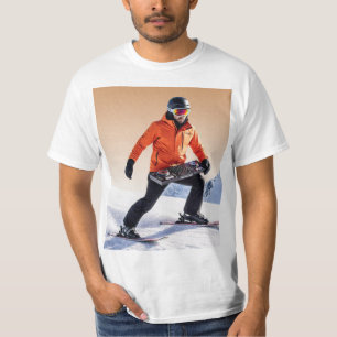 T-shirt Pistes et Beats : La fusion ultime de DJ et Alp