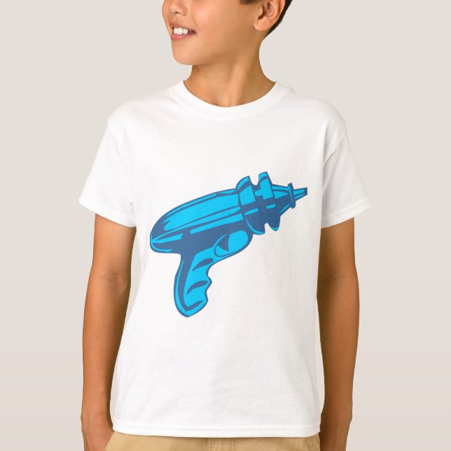 T-shirt Pistolet de laser d'arme à feu de rayon de la (Devant)