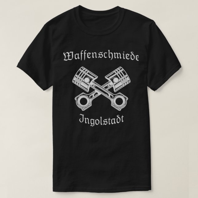T-shirt Piston à piston Waffenschmiede Ingolstadt (Design devant)