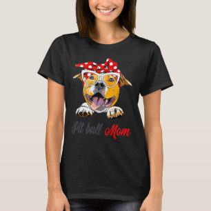 T-shirt Pit Bull Maman